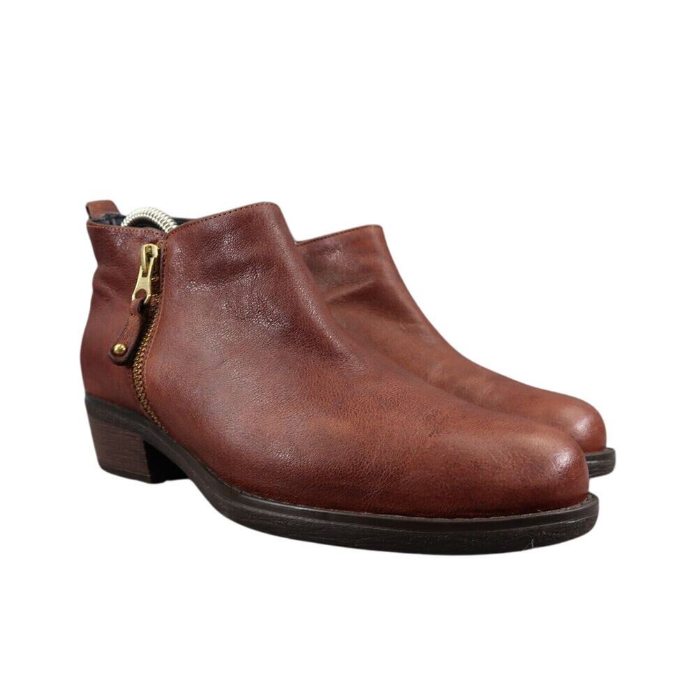 Eric Michael Shoes Women 36 Bootie London Ankle Boot Leather Fashion Classic Zip